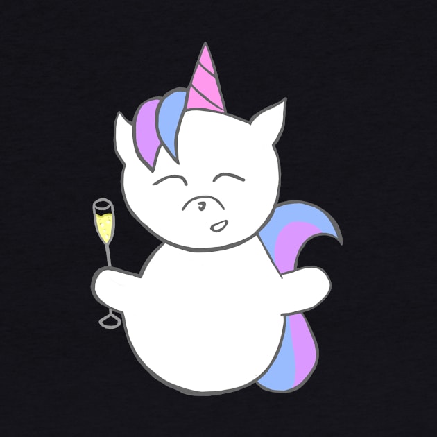 Unicorn loves New Year's by mikogatita